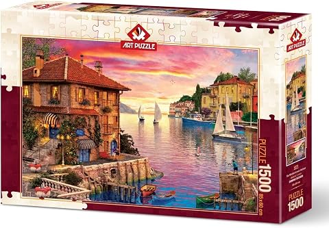 Art Puzzle Akdeniz Limanı 1500 Parça Puzzle