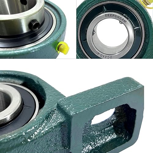 Miniatura 163 de 4 unidades UCP205-16 Cojinetes de bloque de almohada de 1 pulgada de eje de hierro fundido p205 rodamientos con 1 pulgada de diámetro montado bloque