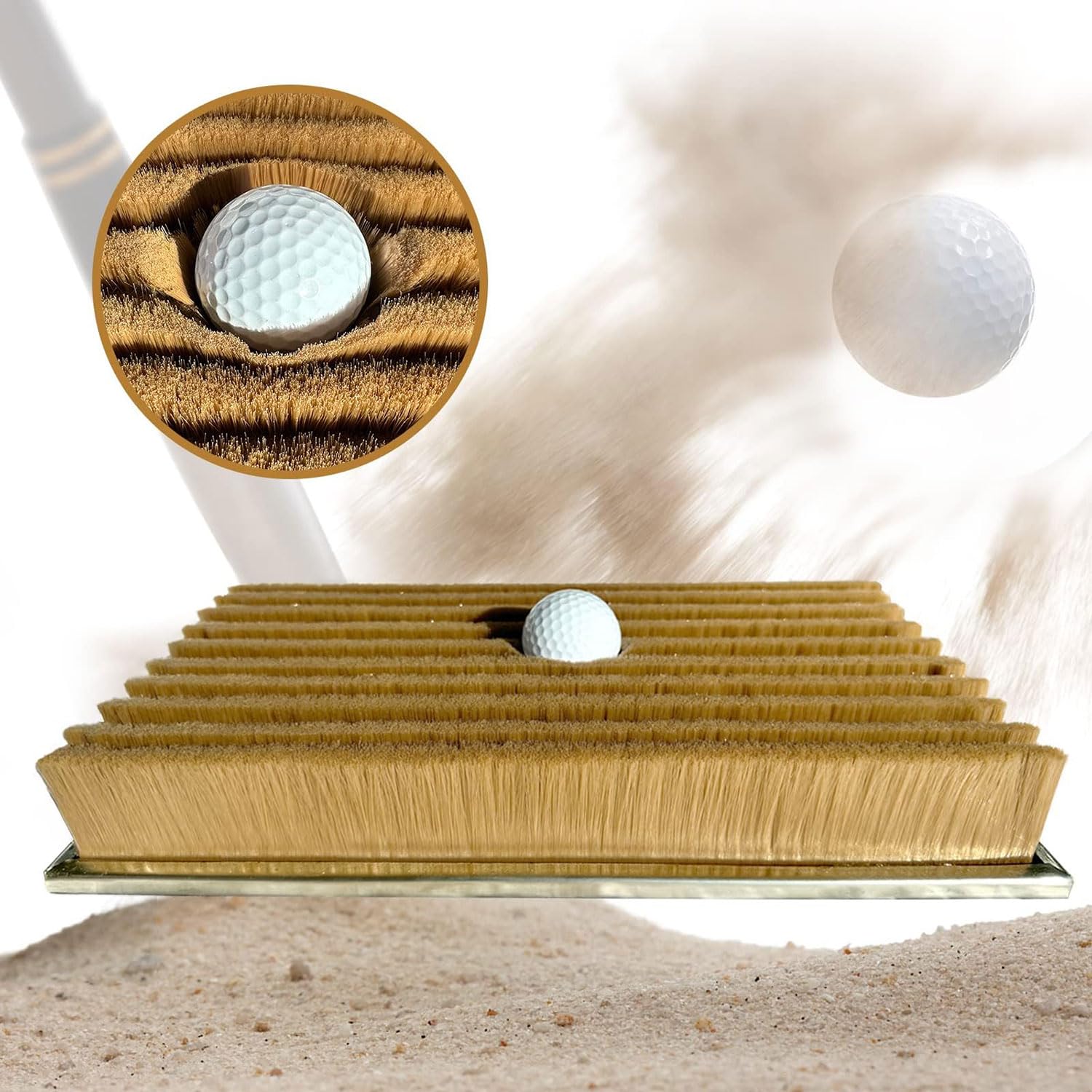 Zones Simulées de Sable 2 en 1 pour Golf - Ne Ratez Plus Jamais Vos Sorties de Bunker