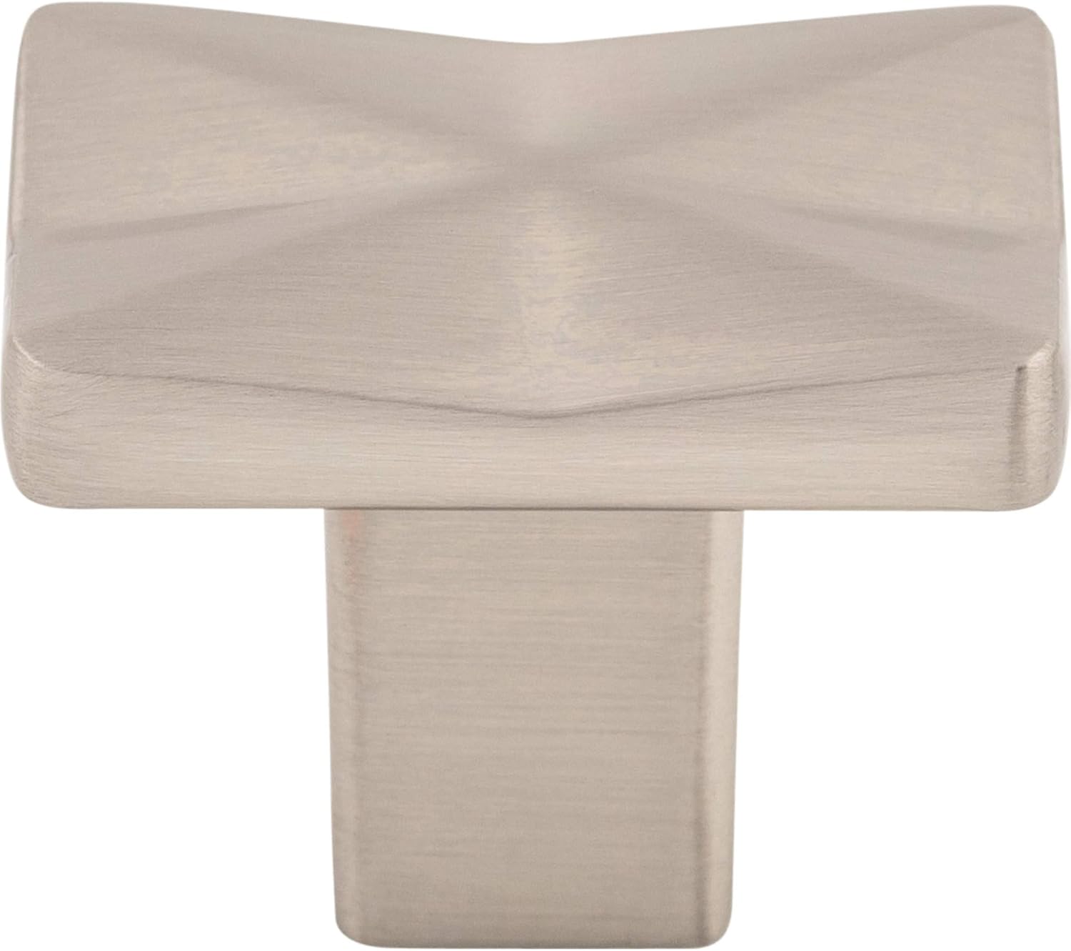 Top Knobs TK560BSN Mercer Collection 1-1/4 Quilted Knob, Brushed Satin Nickel