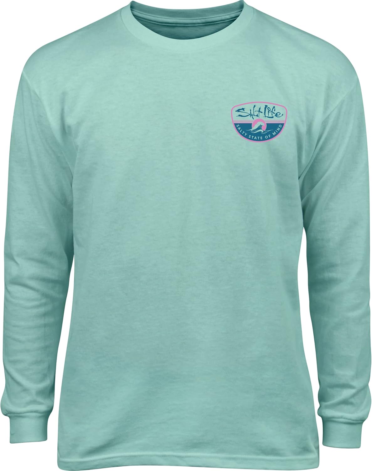 Salt Life Girls' Morning Wave Youth Long Sleeve Classic Fit Tee Shirt