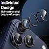 Enfein iPhone 17 İle Uyumlu CmCov Kamera Lens Koruyucu Kolay Tak Çıkar Ergonomik İnce Tasarım Kırılma Ve Çizilme Önleyici Siyah