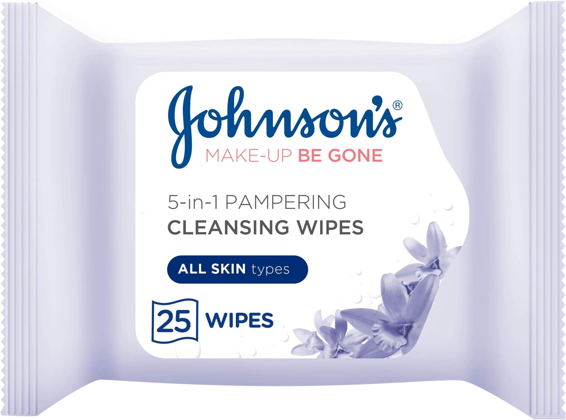 Johnson's Make Up Be Gone Pampering Wipes (Packaging may vary)