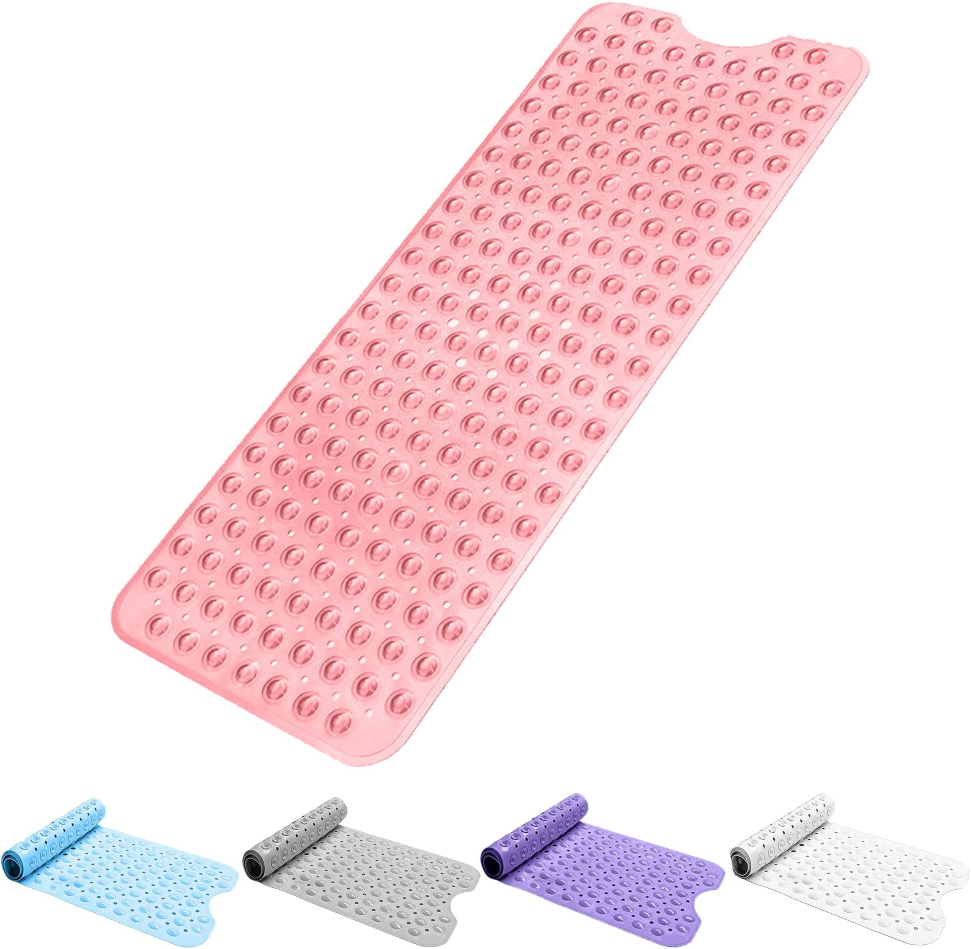 BEEHOMEE Bath Mats for Tub - Large Cartoon Non-Slip Bathroom Bathtub ...