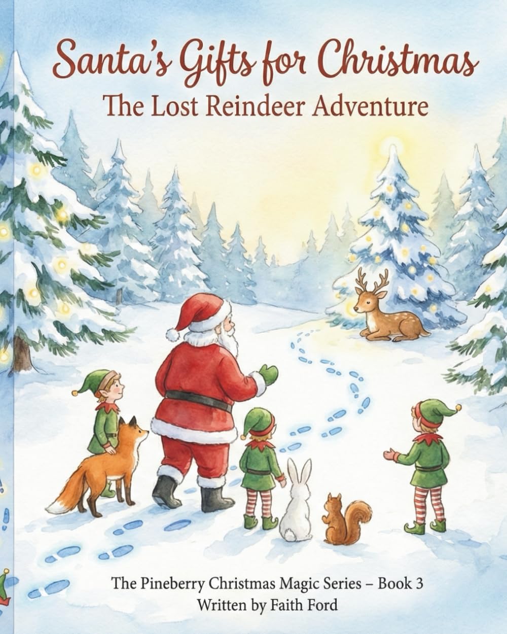 Santa’s Gifts for Christmas: The Lost Reindeer Adventure: A Heartwarming Christmas Story About Friendship, Courage, and Finding Your Way (THE PINEBERRY CHRISTMAS MAGIC SERIES)