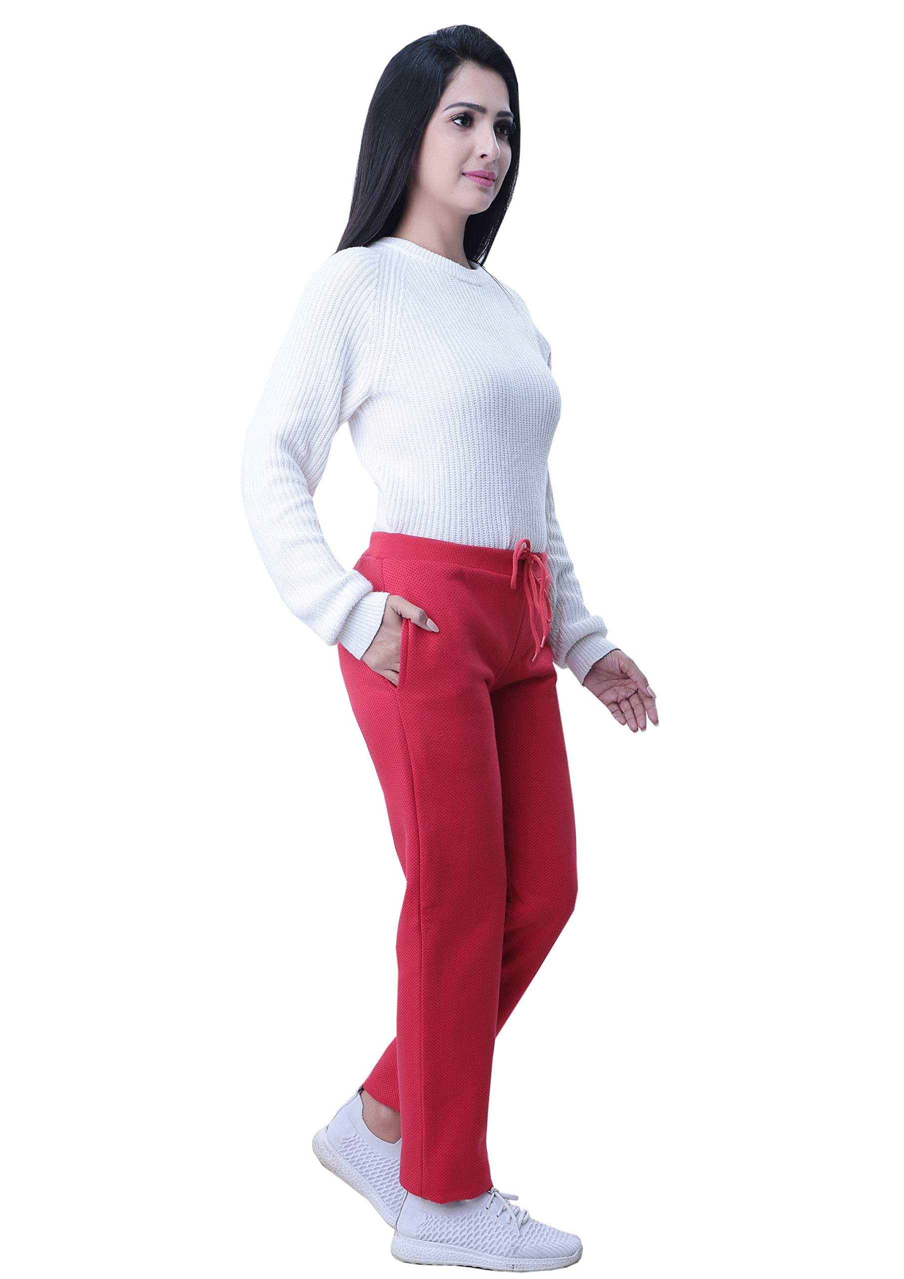 HIFZAA Women S Fleece Warm Lower for Winters Printed