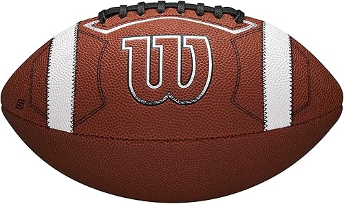 Miniatura 5 de Wilson GST SpeedSkin One - Balón de fútbol, color marrón, tamaño oficial