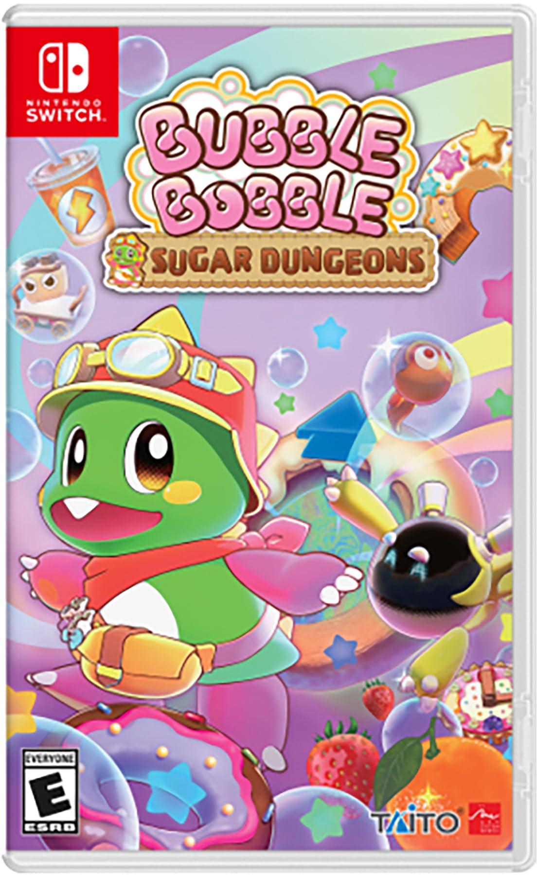 Amazon.com: BUBBLE BOBBLE Sugar Dungeons - Nintendo Switch : Koei