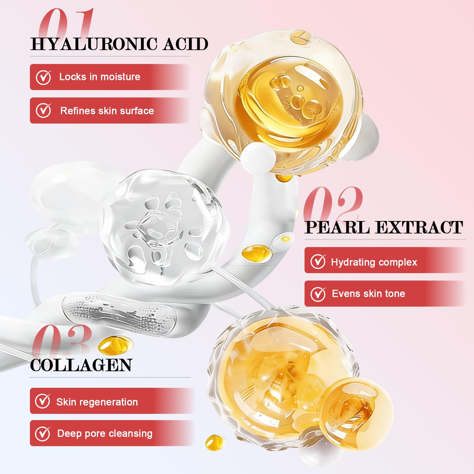 Crema Blanqueadora para Partes Íntimas y Cuerpo con Niacinamida y Colágeno, Crema Aclarante de Axilas, Entreperna, Codos y Rodillas, Hidratación Profunda y Corrección de Manchas Oscuras, 80g — view 7