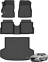 Vista 26 de Tapetes para piso y protector de carga para automóvil, protección para todo tipo de clima, protectores de piso de TPE para automóvil