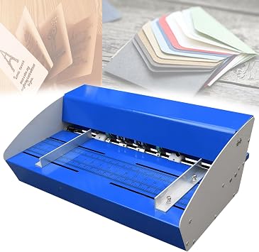 460mm/520mm Scoring Paper Creasing Machine - 3 in 1 Electric Creaser Scorer for Files, Photos, and Cards, All Metal Construction 460mm