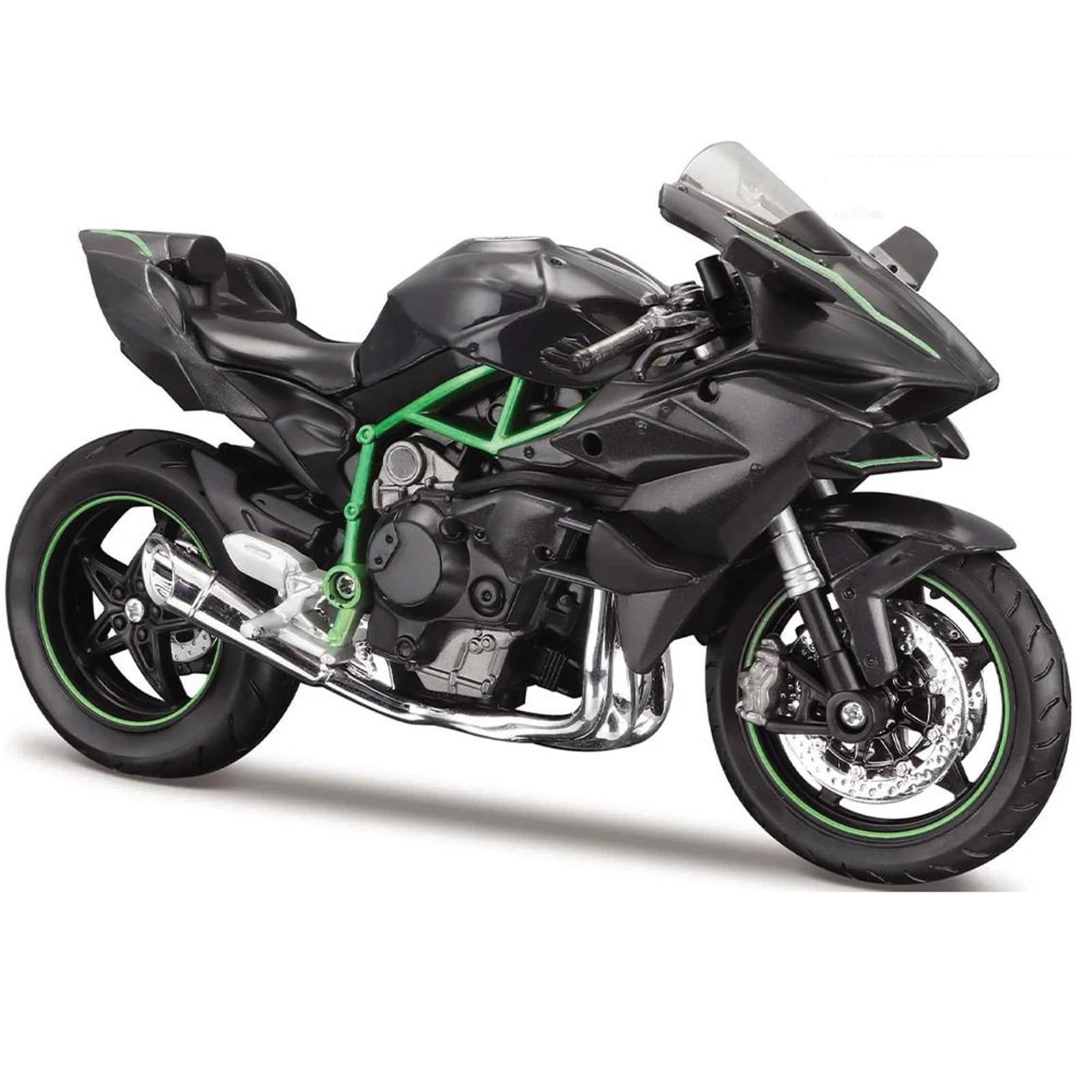 Modelo de Motocicleta Serie Mini Moto 1:12 para Kawasaki H2R Colección De Autos Juguete Modelo Motocicleta Adornos Y Regalos