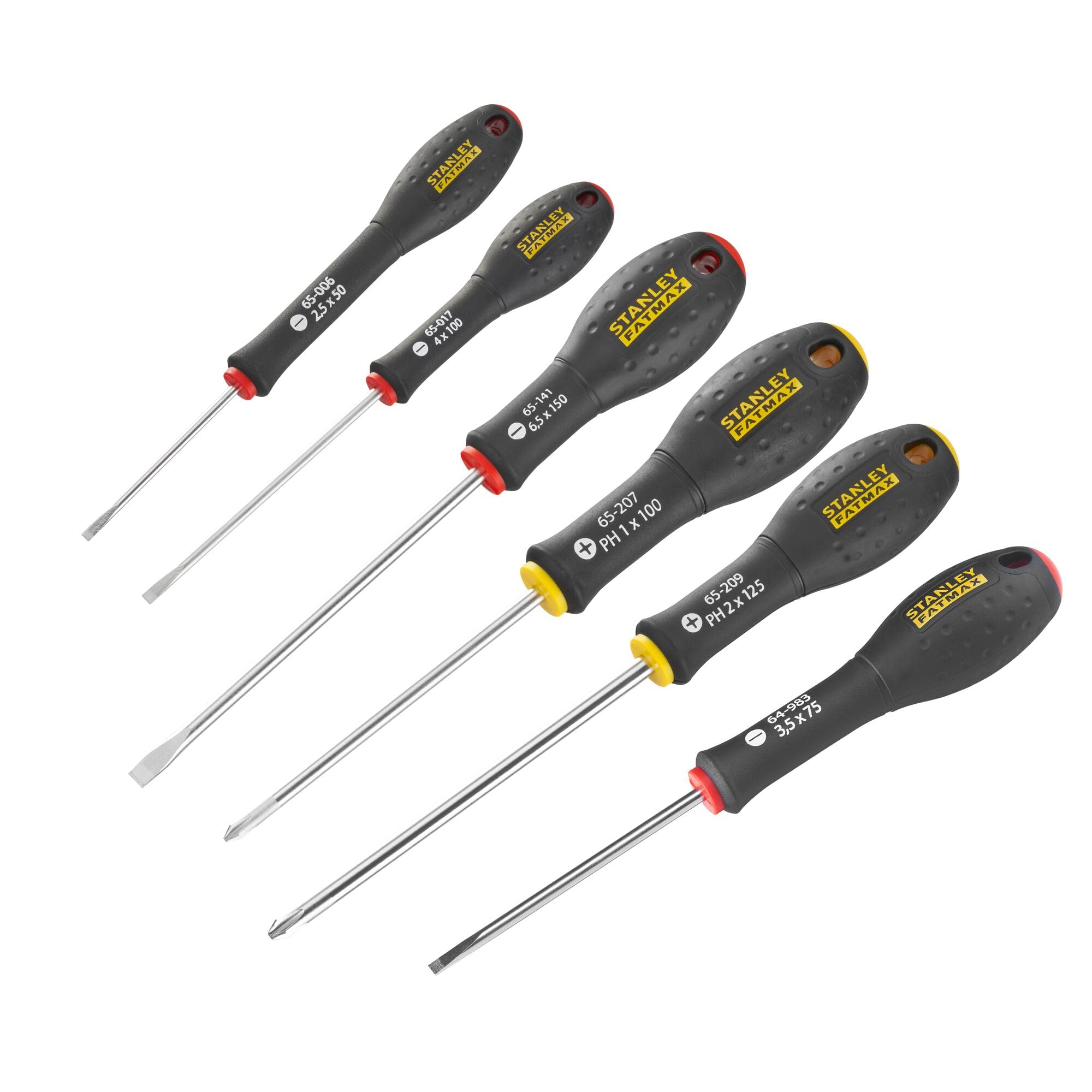 Tournevis électricien à empreinte sablée STANLEY coffret 7 pièces
