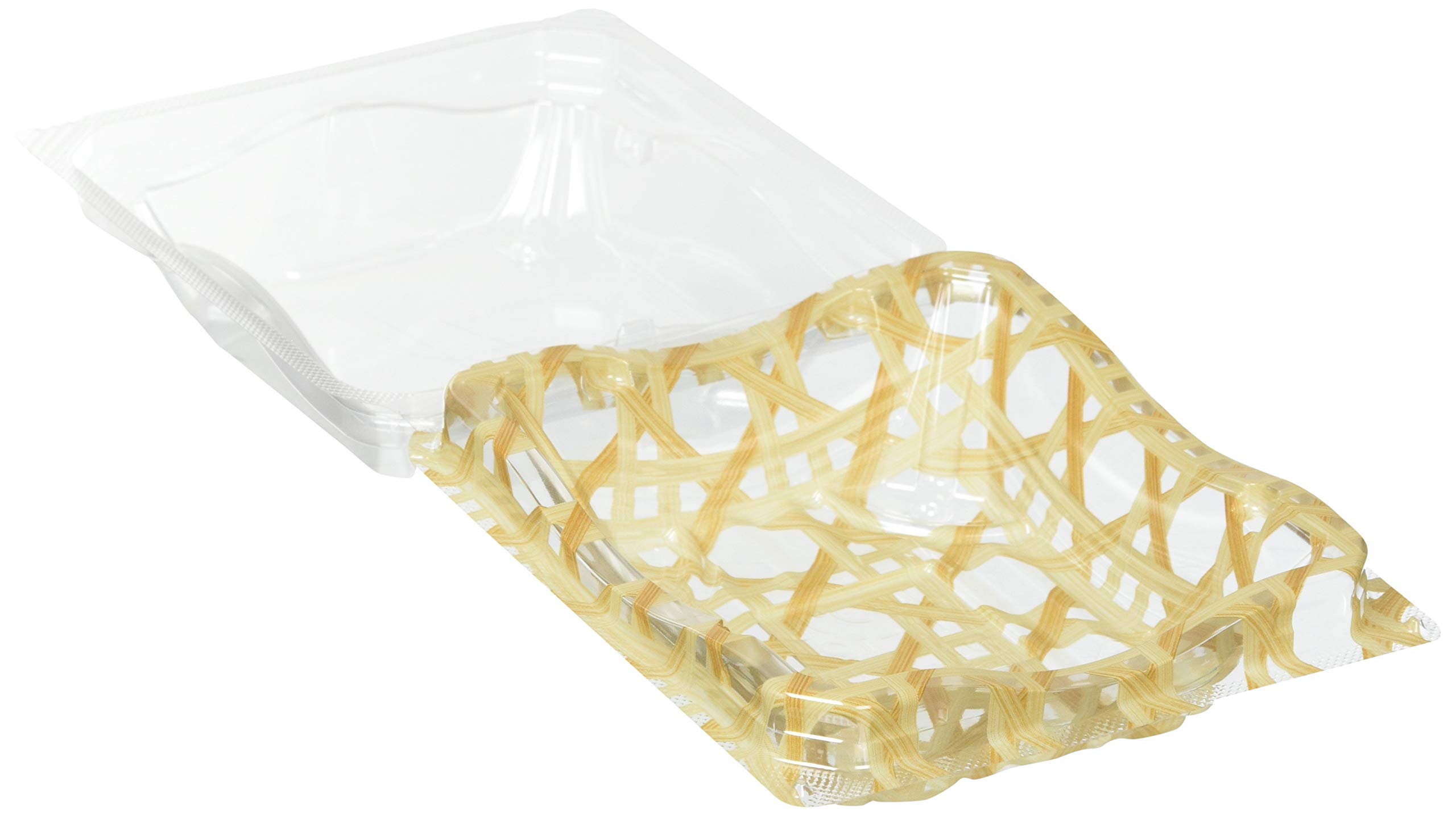 Amazon.co.jp: 中央化学 日本製 使い捨て容器 リップル11-12 ラタンY 身 50枚入サイズ:約23.9×10.5×3.2cm :  ホーム＆キッチン