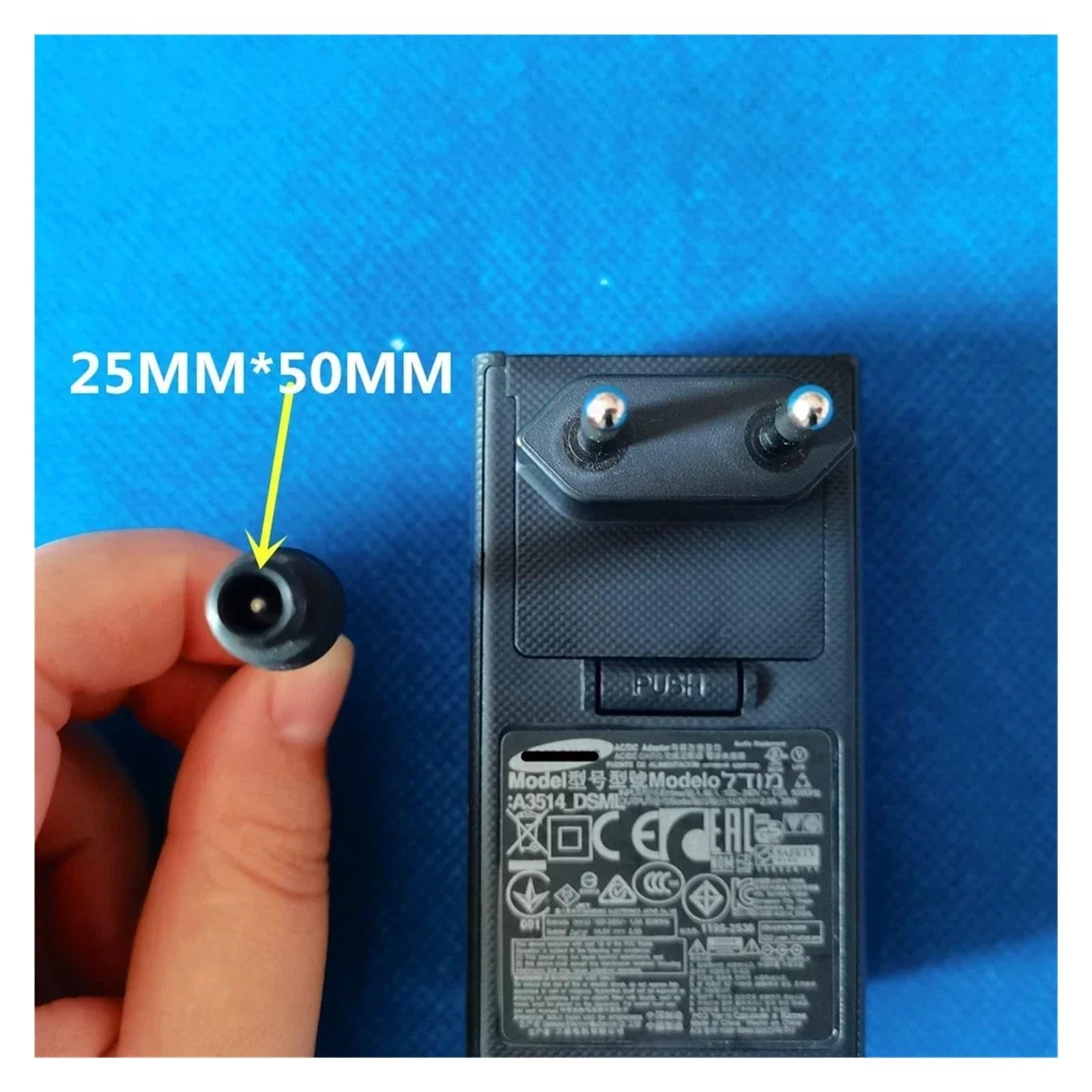 14V 2.5A 35W BN44-00659B A3514_DSM For Monitor Adattatore CA Caricatore Di Alimentazione LS22A300BS S22A300B LS23A300BS LS23A300B Assemblaggio Cavi