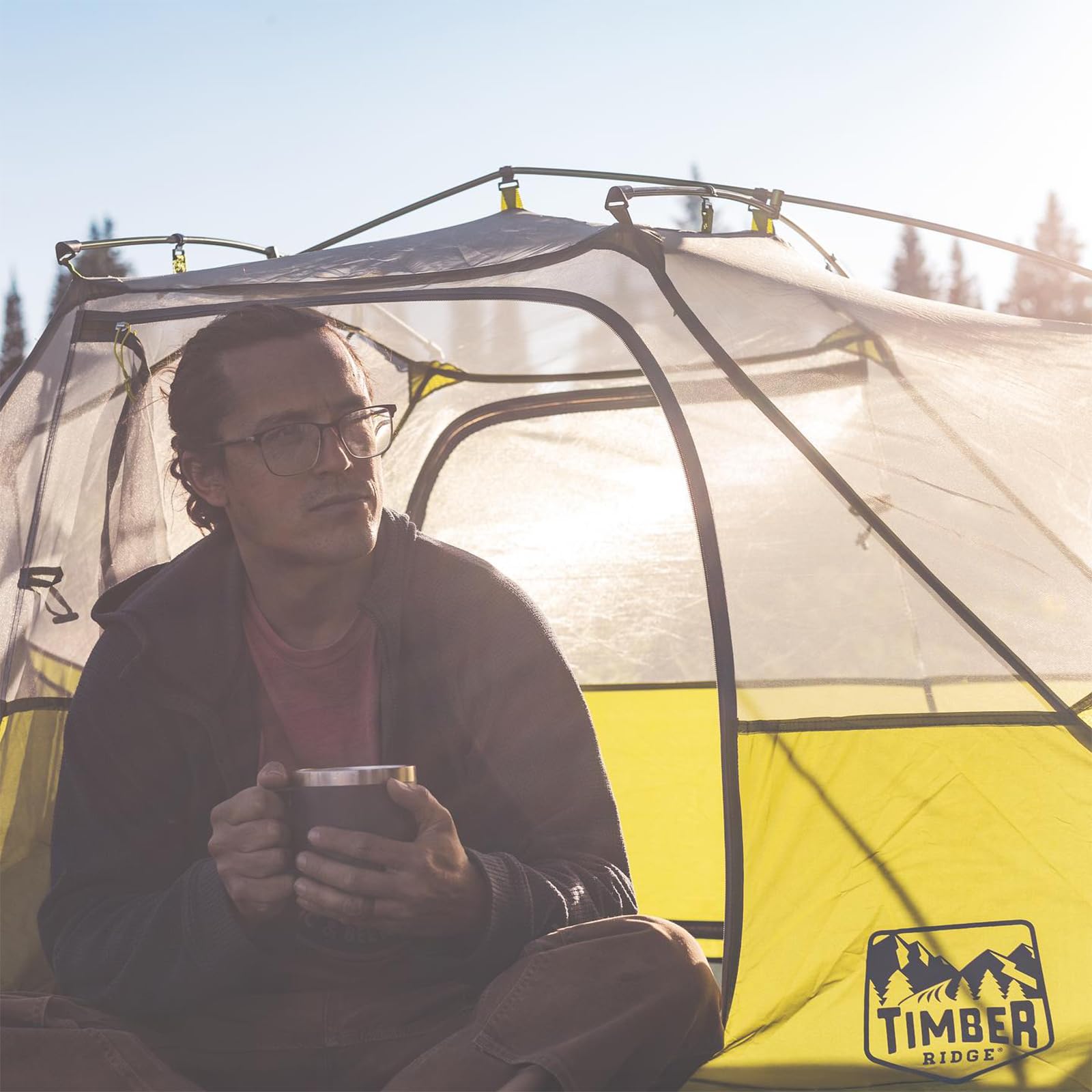 Amazon.co.jp: TIMBER RIDGE (ティンバーリッジ) 2人用 バック