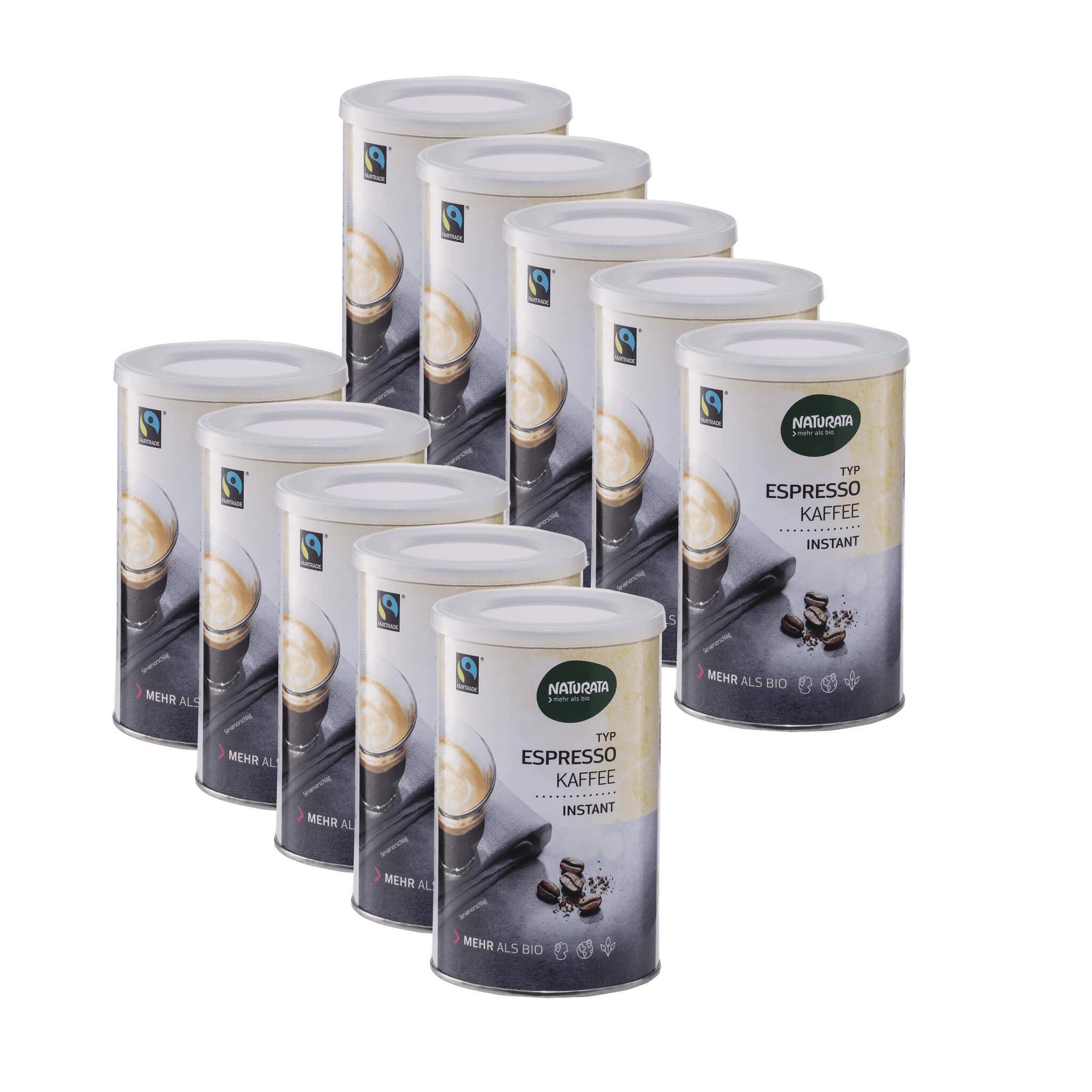 Espresso Bohnenkaffee, instant, Dose