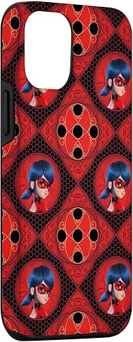 Miniatura 3 de Funda con patrón LB para iPhone 1212 Pro Miraculous Ladybug and Cat Noir The Movie