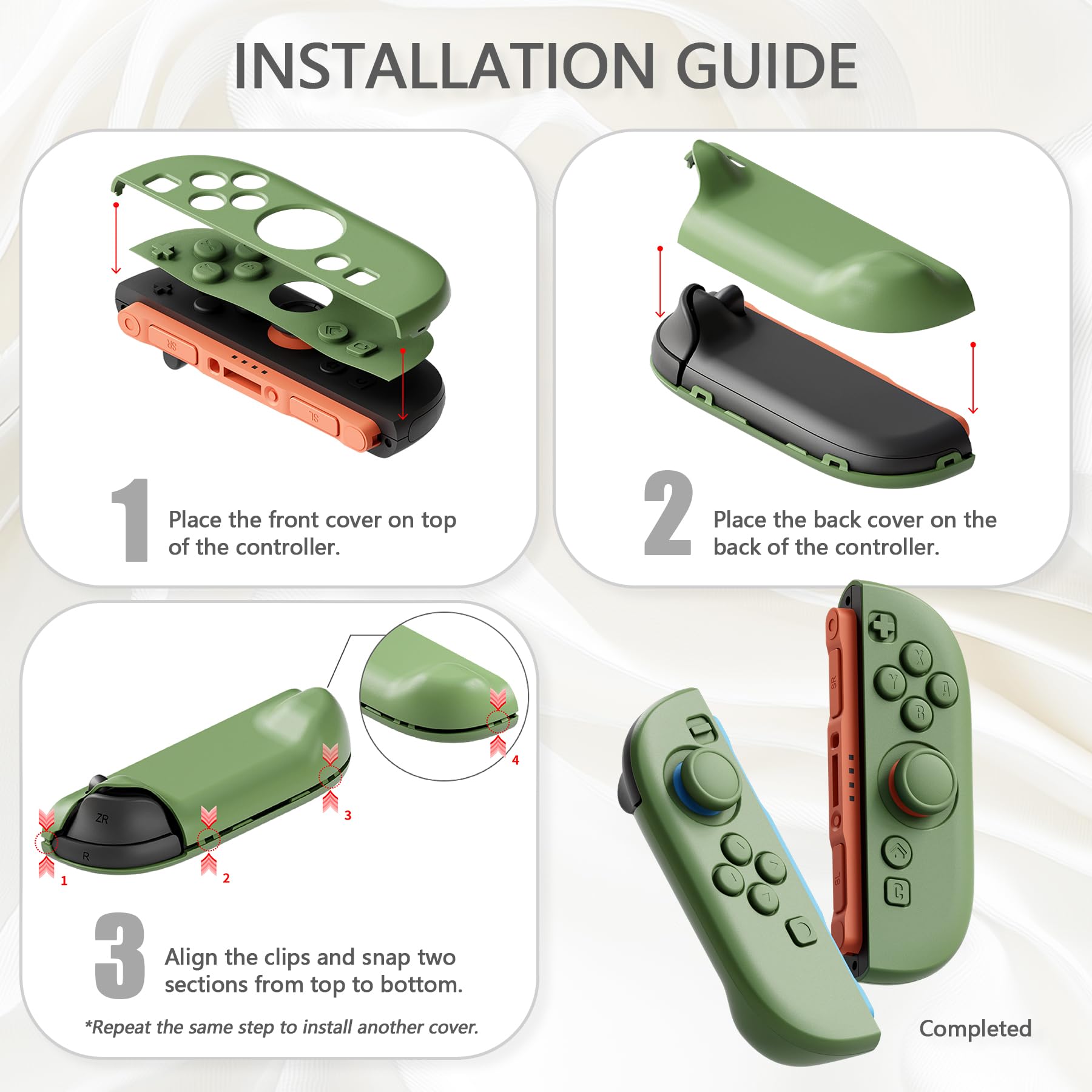 PlayVital per Switch 2 Cover Rigida Dockable, Custodia Protettiva Supporto Pieghevole Accessori per Nintendo Switch 2 Console, Copri Tasti & Gommini per Joycon 2, Celeste