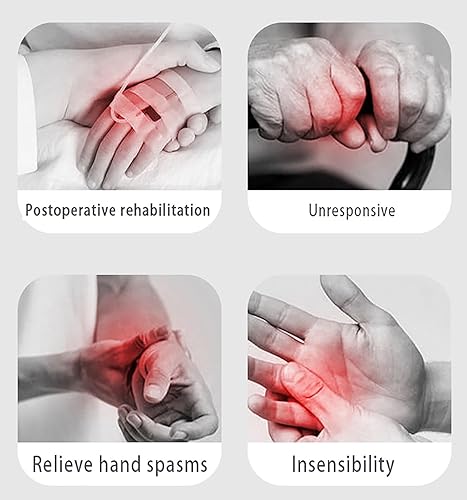 Miniatura 2 de Guantes robot de rehabilitación para hempiplejia cerebral, equipo de recuperación de disfunción de la mano con cinturón portátil, dispositivo de
