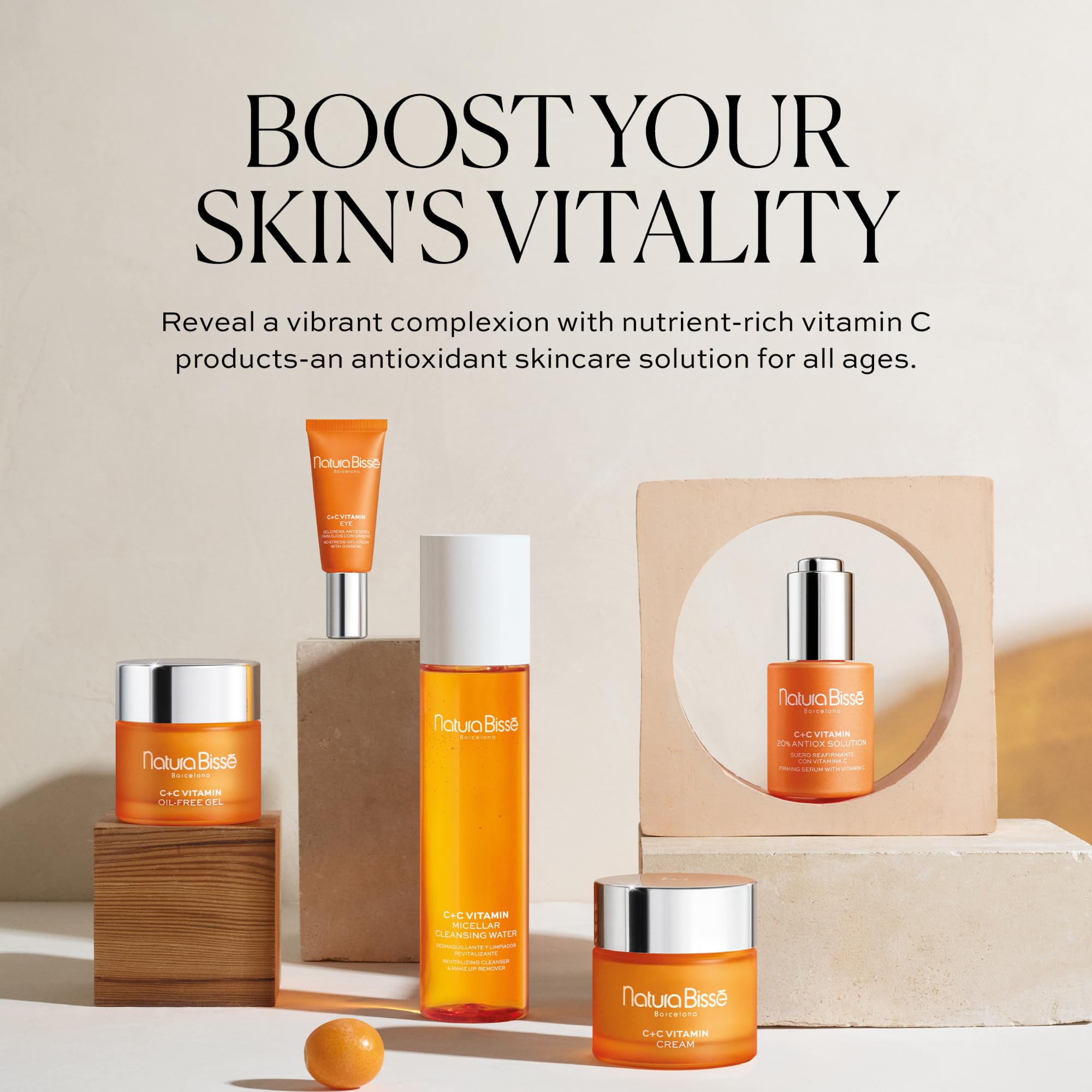 Natura Bissé C+C Vitamin Summer Lotion | Feuchtigkeitsspendende und beruhigende After-Sun-Lotion für Gesicht und Körper mit Aloe Vera und Vitaminen C und E | 200 ml