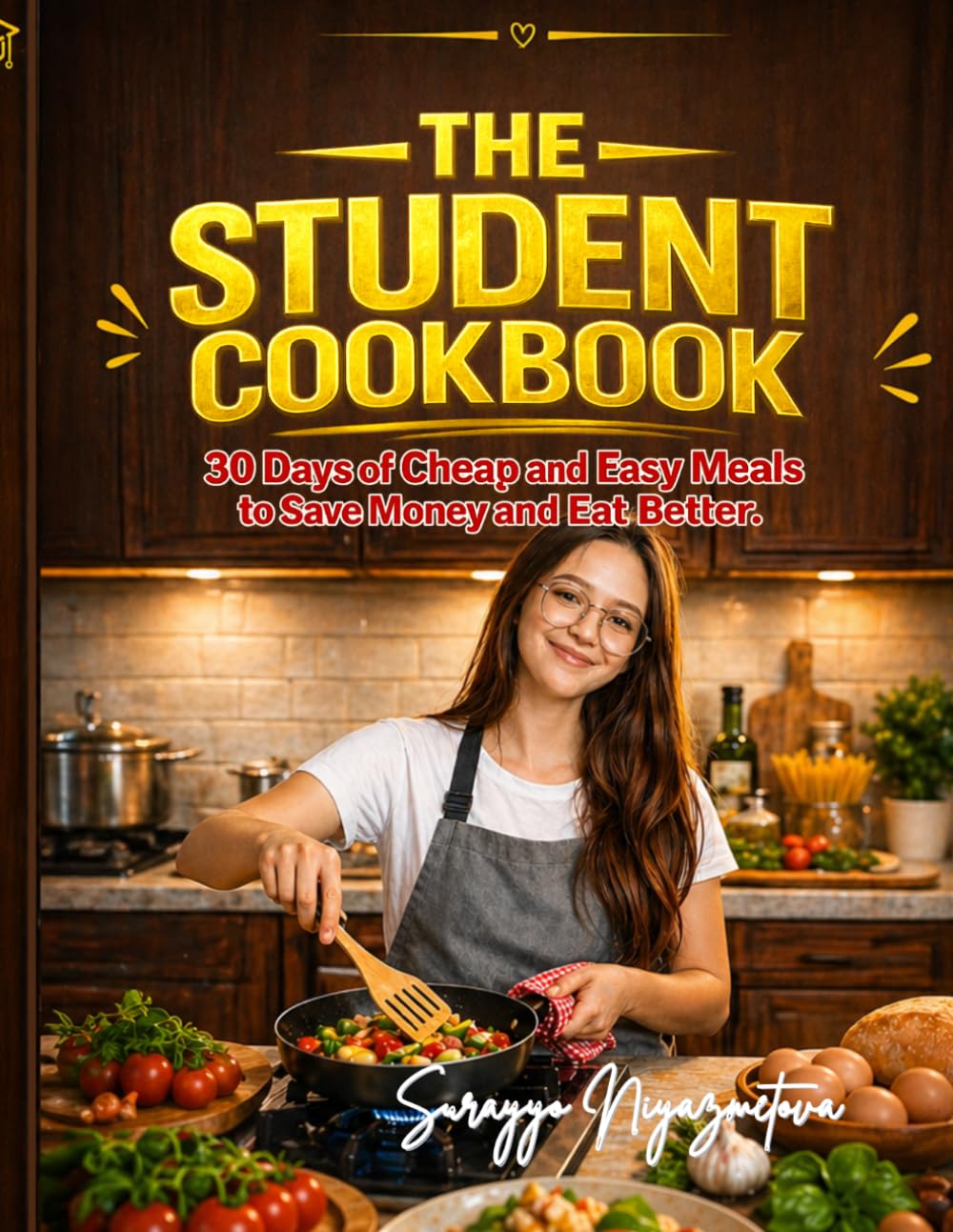 The Student Cookbook: 30 Days of Cheap and Easy Meals to Save Money, Eat Better, and Cook Smart on a Budget