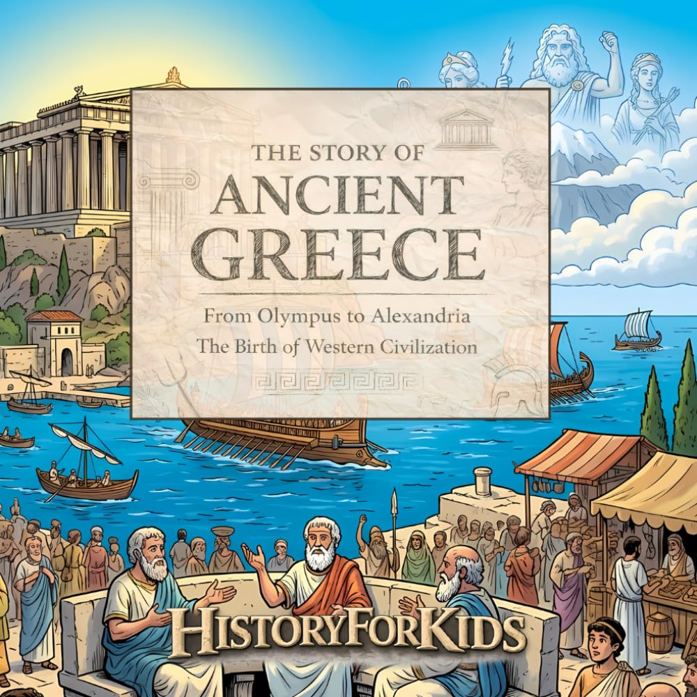 The Story of Ancient Greece: From Olympus to Alexandria - The Birth of Western Civilization (History for Kids)