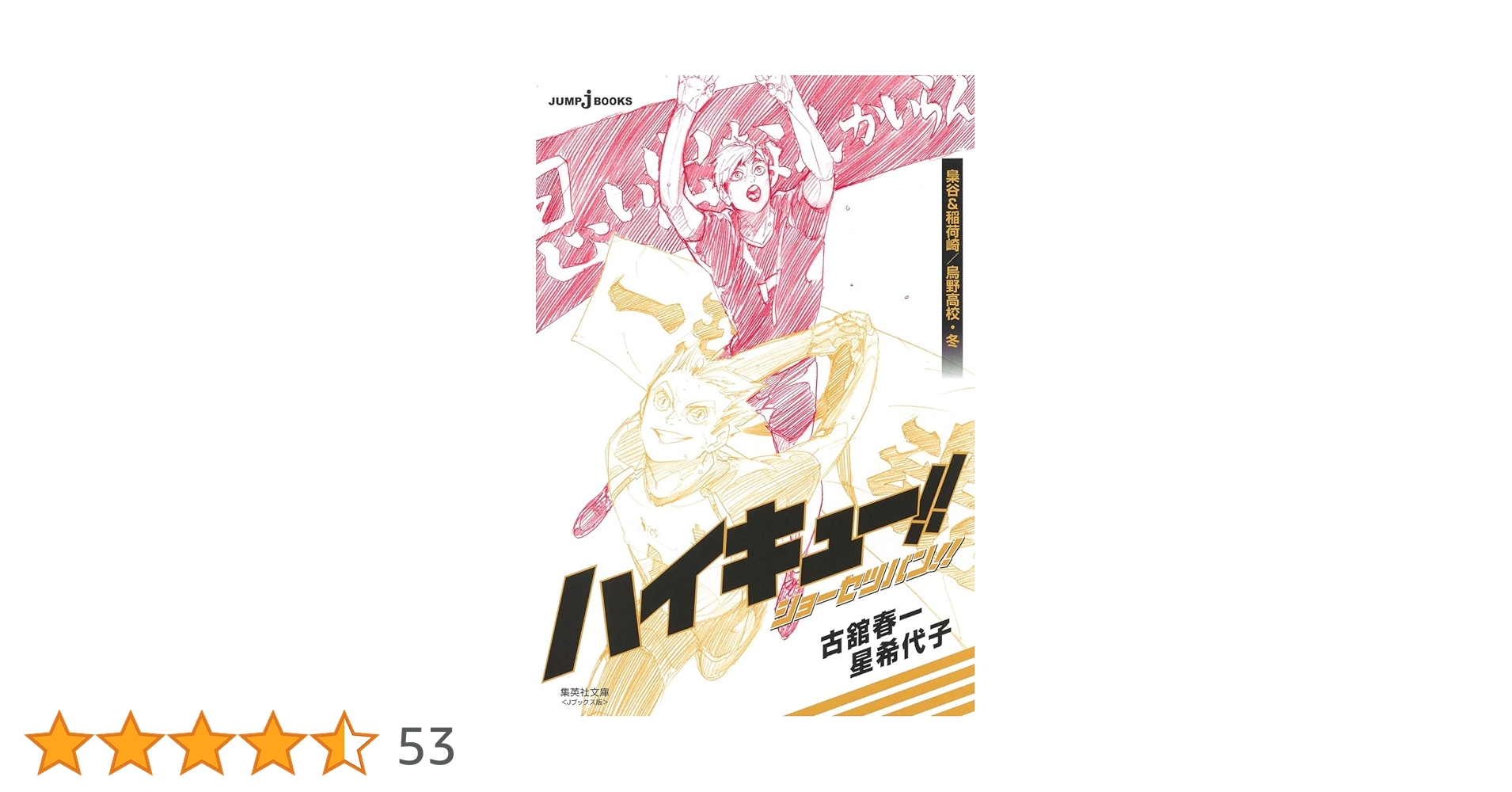 集英社 - ハイキュー‼︎ 全41冊　小説版全5冊　他1冊 ハイキュー!! ショーセツバン!! 烏野高校・春 (集英社文庫