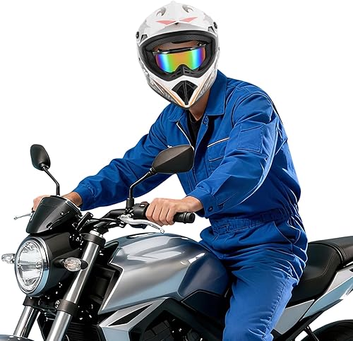 Miniatura 6 de Casco de cara completa para motocicleta, motocross, ATV, UTV, casco de carreras de MTB con guantes y gafas, cascos ligeros DOT para jóvenes y niños