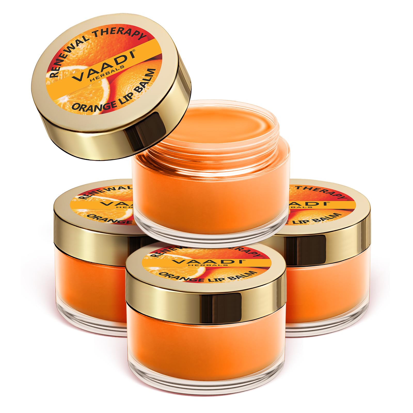 Vaadi Herbals Lip Balm, Orange and Shea Butter, 10gms x 4-image-26