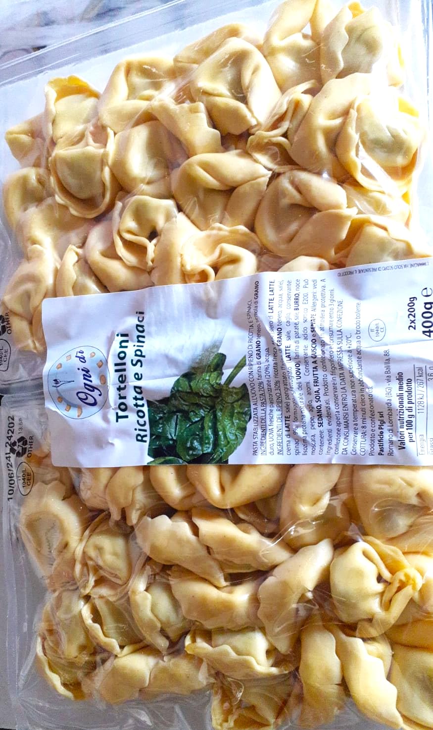 TORTELLINI FRESCHI OGNI DI' ALLA CARNE GR 200 X 2X 3 TOT 1200 GR (SMALL, TORTELLINI FRESCHI OGNI DI' ALLA CARNE GR 200 X 2X 3 TOT 1200 GR)