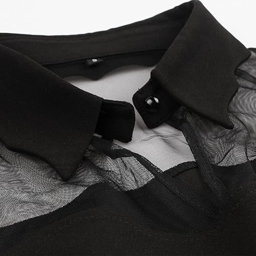 Miniatura 3 de Vestido vintage de lunares de los años 50 Audrey retro Rockabilly vestido de fiesta de los años 50 y 60, vestido de cóctel acampanado