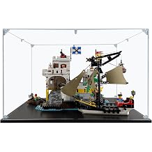 Acrylic Display Case Compatible for Lego Eldorado Fortress #10320, Dustproof Display Case Case Only Lego Sets are NOT Included