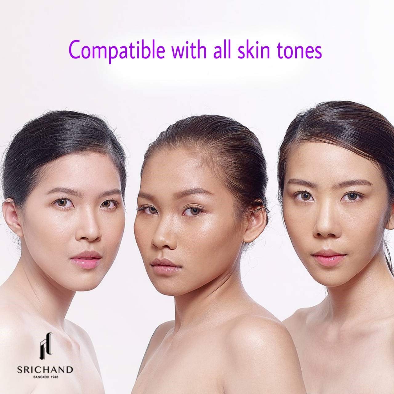 Srichand Smooth Matte Translucent Powder 10g (1piece) - Oil Control, Spill-Proof Design, Suitable for All Skin Tones