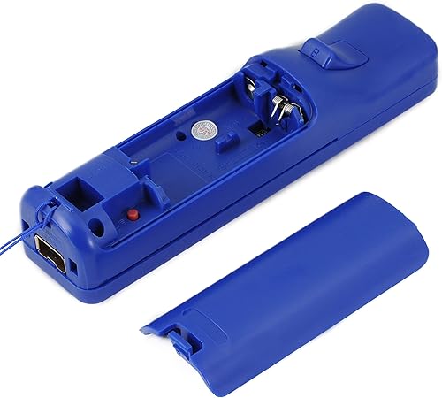 Miniatura 2 de QUMOX Mando a distancia y Nunchuck Joystick Compatible para wiiwii u (azul oscuro)