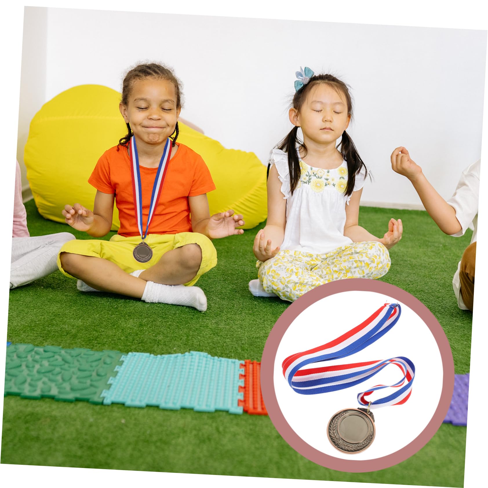Medallas de Metal Creativas 24 Piezas para Competiciones Escolares