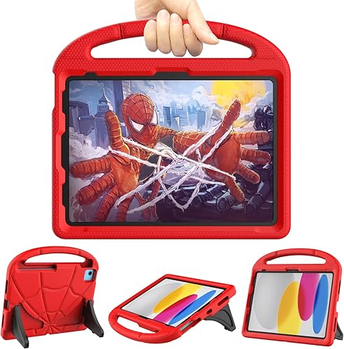 Funda para iPad de 10. generación para niños de 10.9 pulgadas 2022, funda Lainergie iPad 10.9 de 10. generación, ligera, a prueba de golpes, con asa
