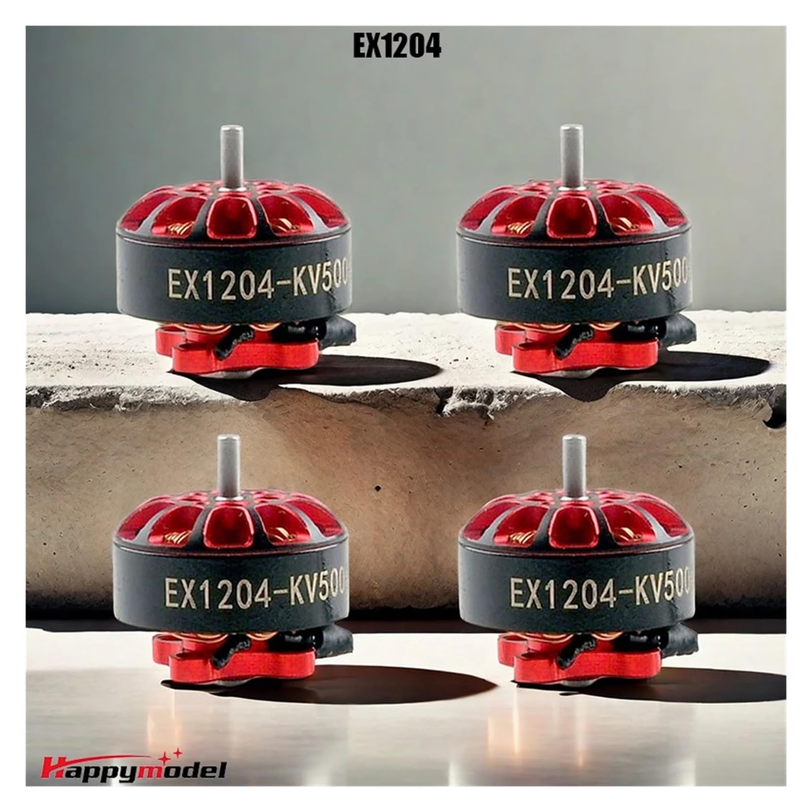 Motore Brushless EX1204 5000KV 6500KV 2-4S per RC FPV Drone Cinewhoop | Ultraleggero 5,9g, statore 12mm, alta efficienza, silenzioso per eliche 3 pollici(1PCS 5000KV)