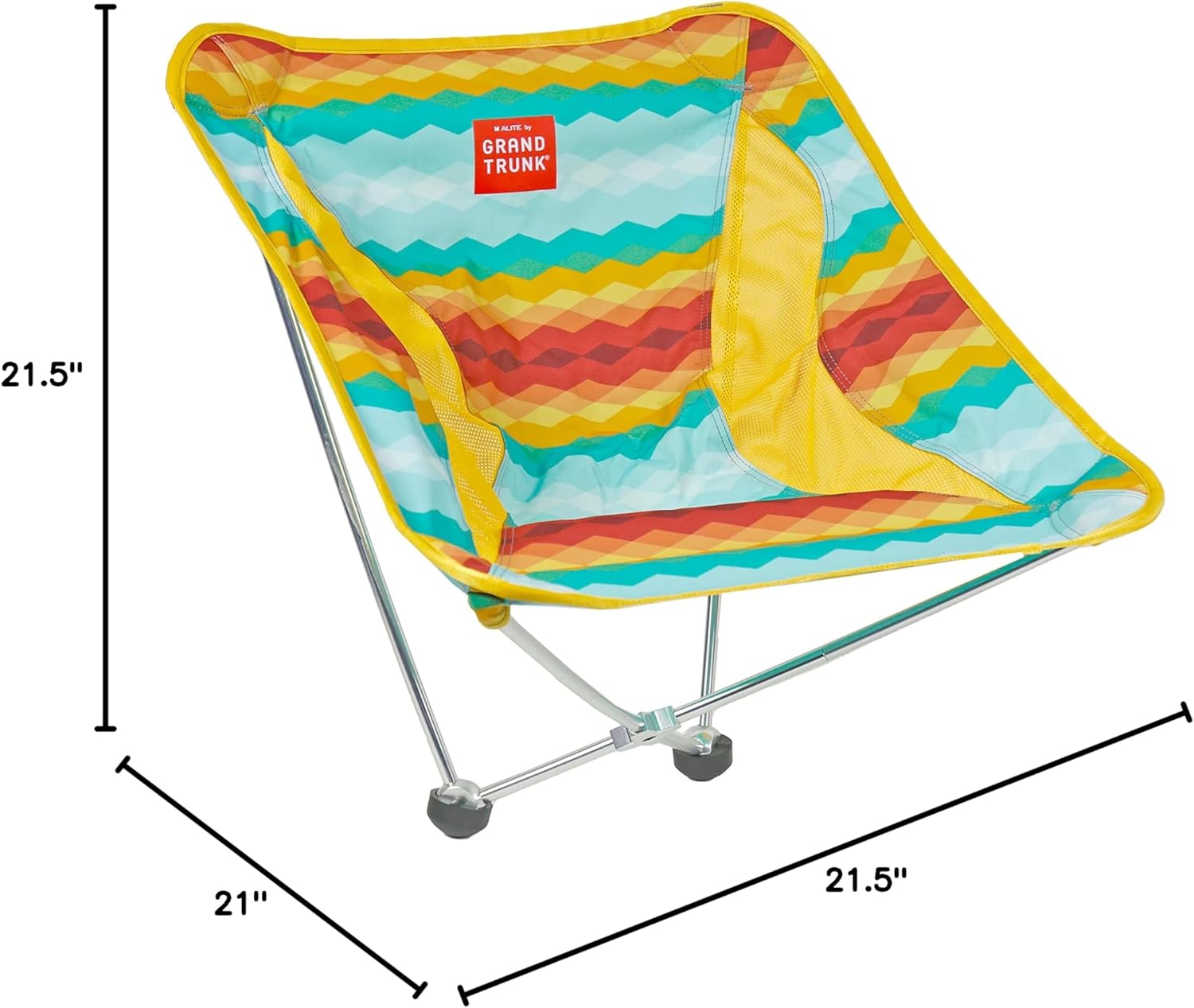 GRAND TRUNK Alite Monarch Chair – Ultra-Lightweight & Portable Rocking Camping Chair, Quick & Easy Setup, Durable Aluminum Frame for Hiking, Backpacking, Fishing & Beach (Camp Horizon) - Image 3