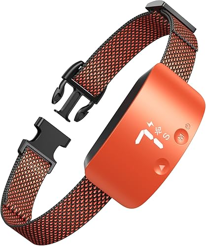 Miniatura 1 de NBJU Collar antiladridos recargable para perros, collar de entrenamiento antiladridos con 7 vibraciones ajustables de sensibilidad e intensidad para