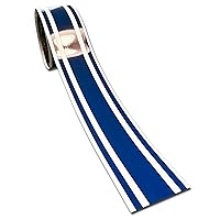 Vista 1 de Calcomanía de vinilo de rayas de carreras de 2 x 72 pulgadas para coche, barco, remolque, cinta a rayas (azul (PMS 288C))