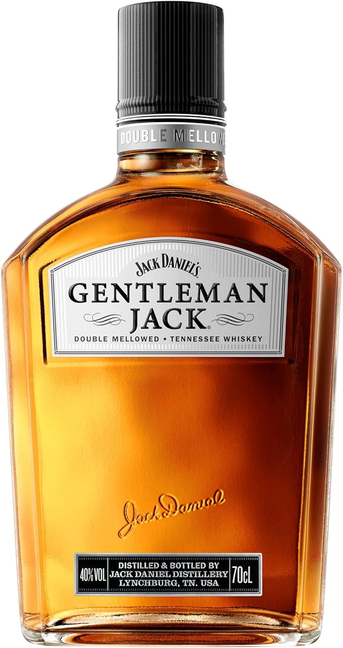 Jack Daniel's Gentleman Jack Tennessee Whiskey, Doble Filtrado - 40% Vol. Alcohol, 700 ml