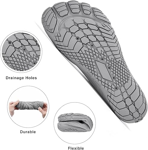 Miniatura 4 de HIITAVE - Zapatos de agua minimalistas para mujer, de secado rápido, para hacer natación, bucear, surfear, hacer deportes acuáticos, ir a