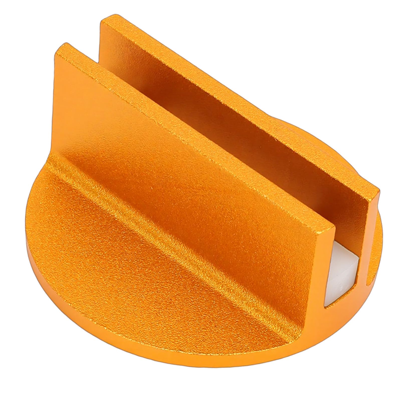 Cryfokt Gerilltes Wagenheber-Pad, 4-teiliger Universal-Aluminium-Rillen-Klemmschweiß-Wagenheber-Adapter, Universal-Adapter mit Gummi-Anti-Rutsch-Funktion für die Meisten Autos, SUVs, LKWs, Pickups