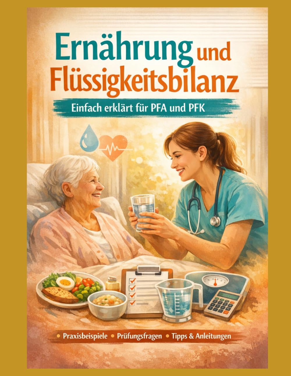 Ernährung und Flüssigkeitsbilanz: Einfach erklärt für PFA und PFK - Mit Praxisbeispielen, Prüfungsfragen und Tipps für den Pflegealltag (Einfach Lernen - Pflegeausbildung)