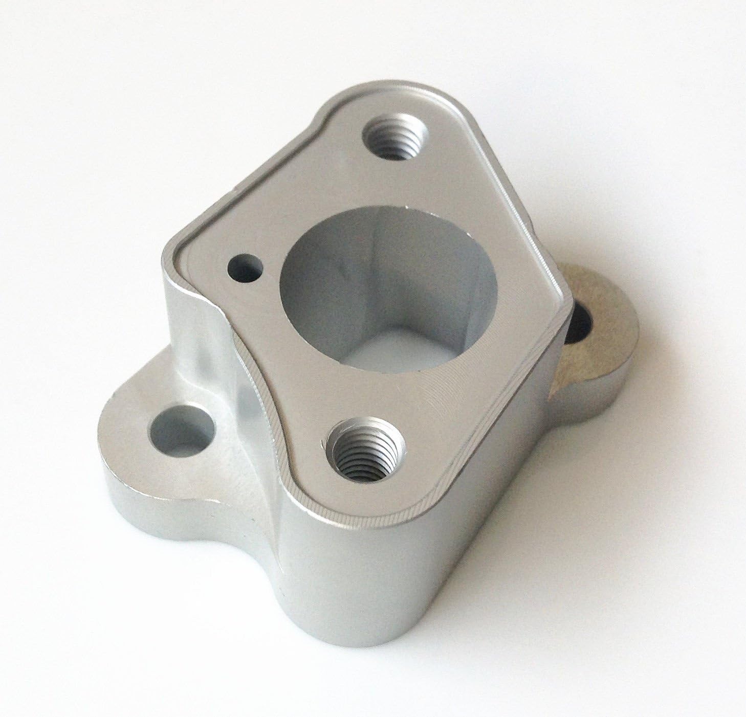 CNC Isolator Carb Block with Gasket 26CC RCMK Zenoah Gas Engine RC Boat RC#329