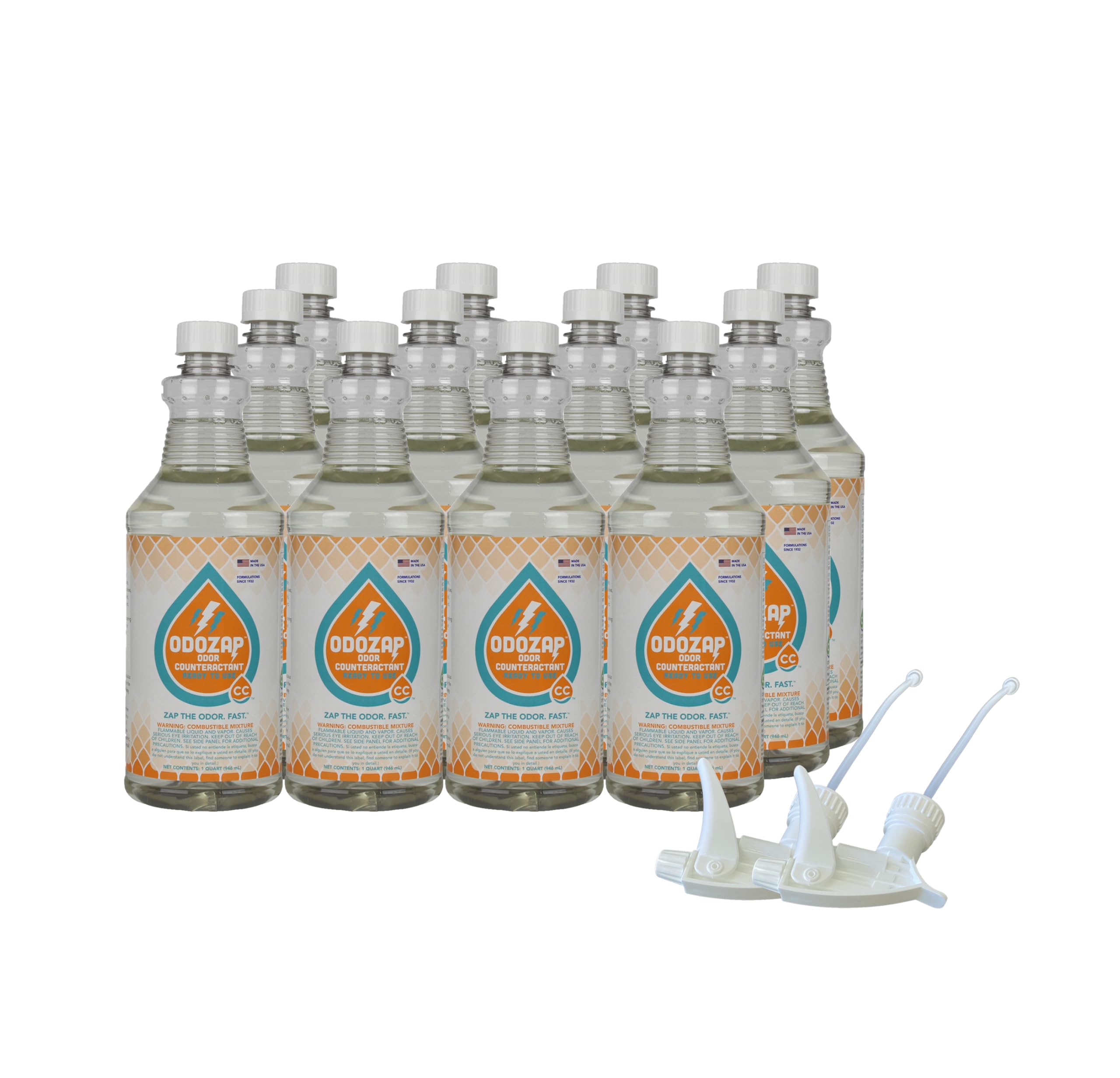 Generic Odozap, Odor Counteractant Ready-to-Use, 32 oz (2)