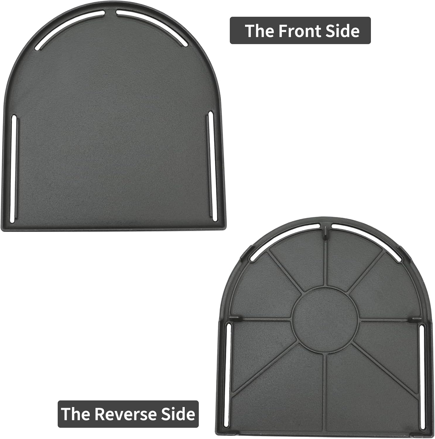 SUONA Grill Griddle for Coleman RoadTrip Grill LX LXE LXX 285 Grill Accessories, Non-Stick Cast Iron Cooking Griddle Parts for Coleman RoadTrip