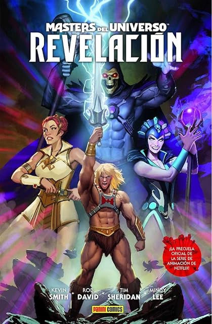 Portada de Masters del Universo. Revelacion