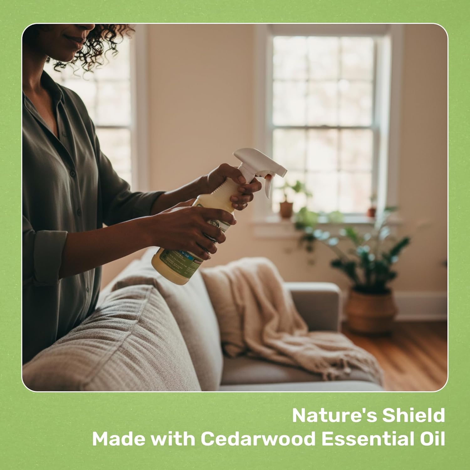 Mosquito Magician Indoor Pest Spray – Design for Indoor Use to Neutralize Spiders, Roaches, Ants & Flies with Plant-Sourced Essential Oils, Efficient Ready to Use Home Pest Spray – Mint, 32 OZ